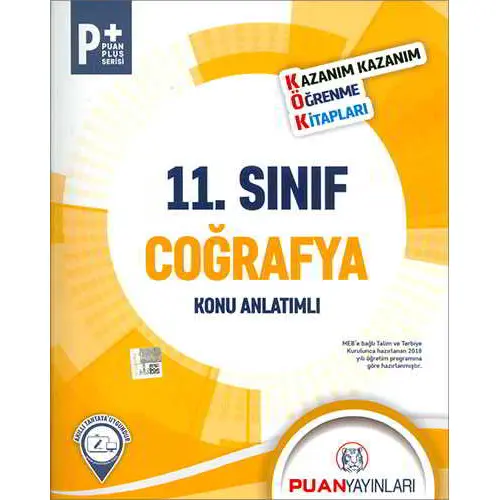 Puan 11.Sınıf Coğrafya Konu Anlatımlı