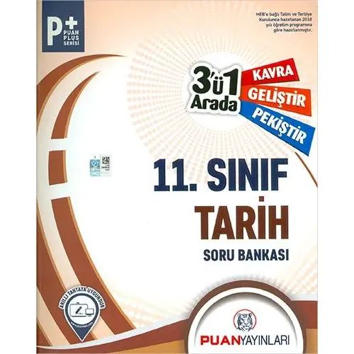 Puan 11.Sınıf Tarih 3ü 1 Arada Soru Bankası