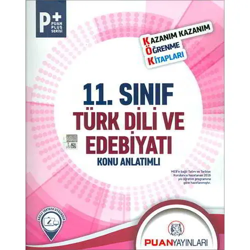 Puan 11.Sınıf Türk Dili ve Edebiyatı Konu Anlatımlı