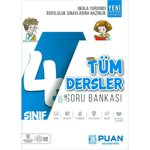 Puan 4.Sınıf Tüm Dersler Soru Bankası