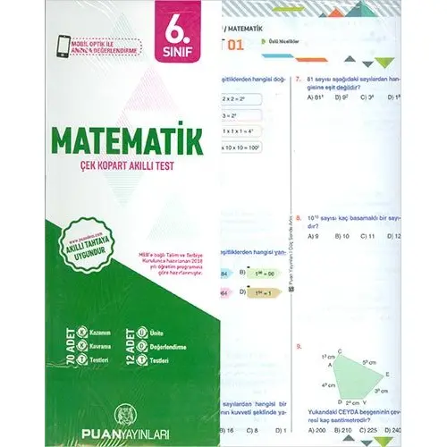 Puan 6.Sınıf Matematik Yaprak Test