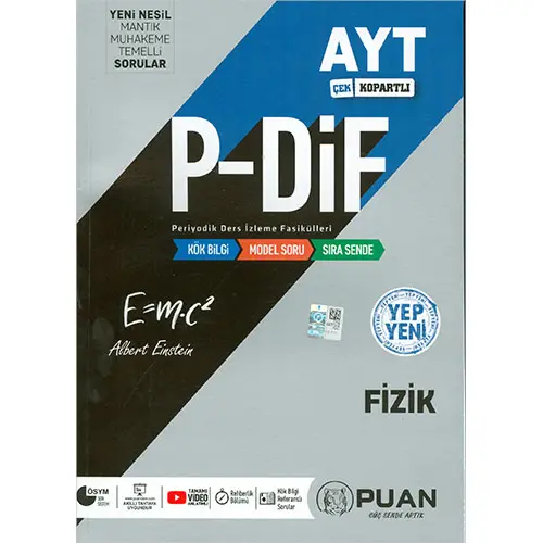 Puan AYT Fizik Periyodik Ders İzleme Fasikülleri