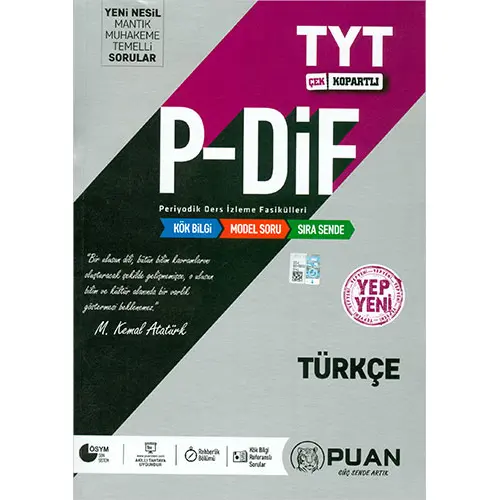 Puan TYT Türkçe Periyodik Ders İzleme Fasikülleri