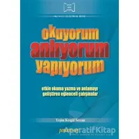 Okuyorum Anlıyorum Yapıyorum - Yeşim Kesgül Sercan - Pencere Sağlık Eğitim Yayınları