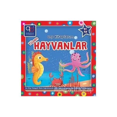 Q Bebek Cep Kitaplarım Yüzen Hayvanlar - Kolektif - Q Bebek