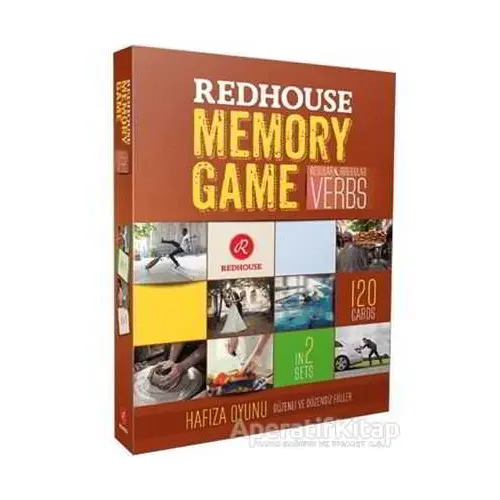 Redhouse Memory Game - Verbs (Kutulu) - Kolektif - Redhouse Yayınları