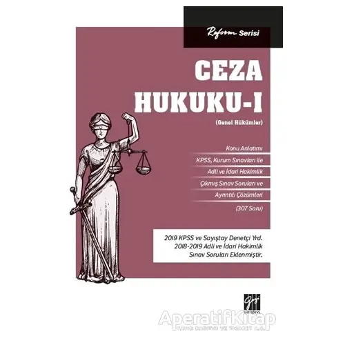 Reform Serisi Ceza Hukuku - 1 - Kolektif - Gazi Kitabevi