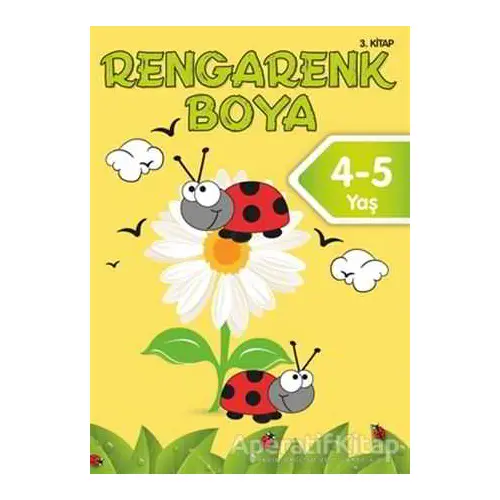 Rengarenk Boya 4-5 Yaş (3. Kitap) - Kolektif - Doğan Egmont Yayıncılık