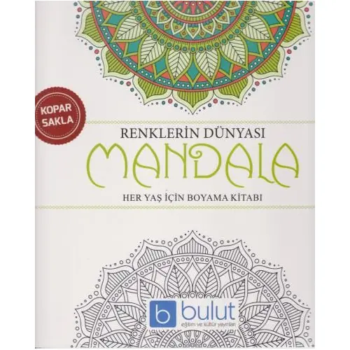 Renklerin Dünyası Mandala Bulut Eğitim Yayınları