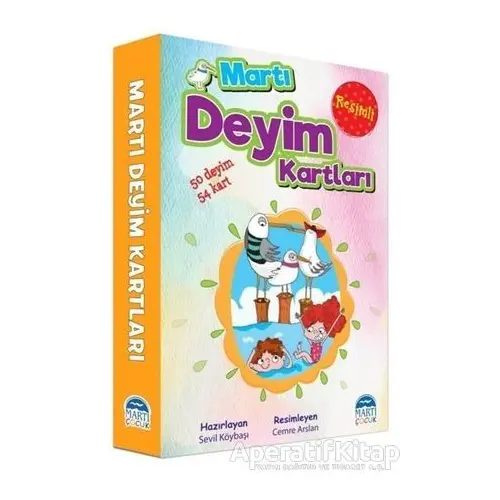 Resimli Deyim Kartları - Sevil Köybaşı - Martı Çocuk Yayınları