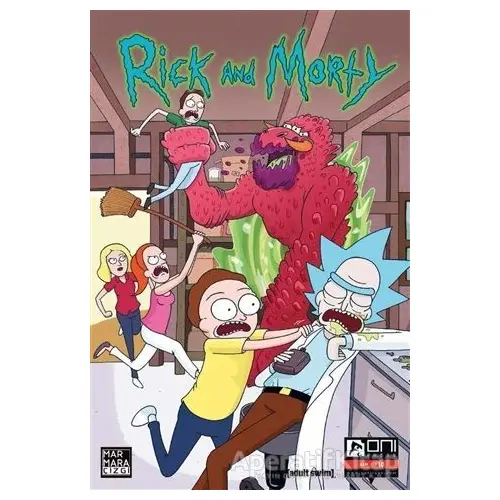 Rick and Morty 10 - Zac Gorman - Marmara Çizgi