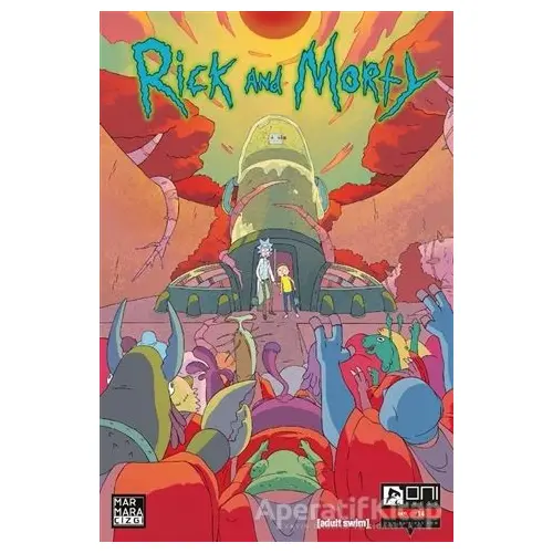 Rick and Morty 14 - Zac Gorman - Marmara Çizgi