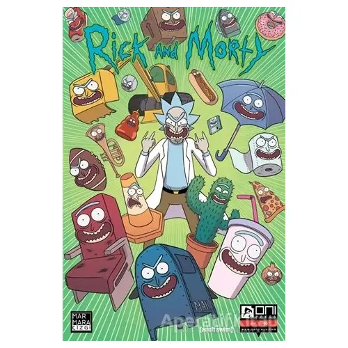 Rick and Morty 40 - Zac Gorman - Marmara Çizgi