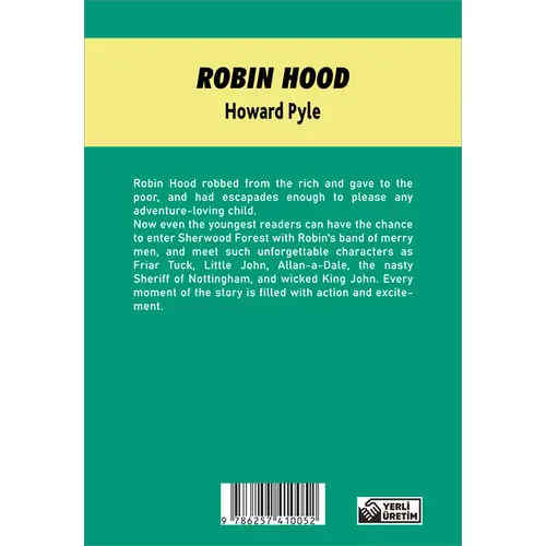 Robin Hood - Howard Pyle (Stage-1) Biom Yayınları