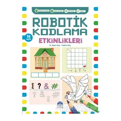 Robotik Kodlama Etkinlikleri - 4 - Başar Ataç - Martı Çocuk Yayınları