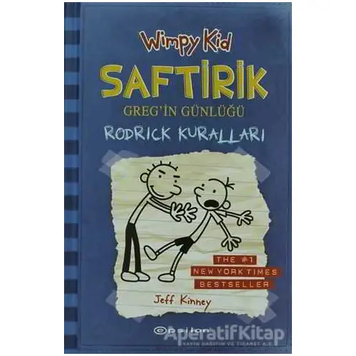 Rodrick Kuralları - Saftirik Greg’in Günlüğü 2 - Jeff Kinney - Epsilon Yayınevi