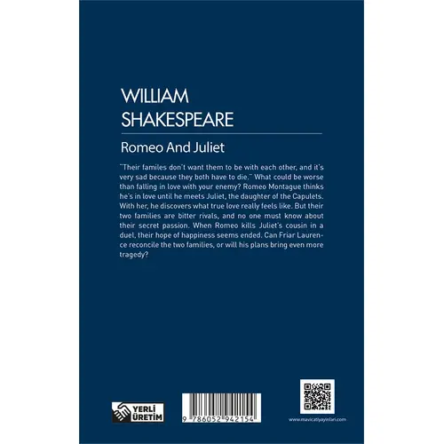 Romeo and Juliet - William Shakespeare - (İngilizce) Maviçatı Yayınları