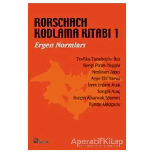 Rorschach Kodlama Kitabı 1 Ergen Normları - Derleme - Bağlam Yayınları