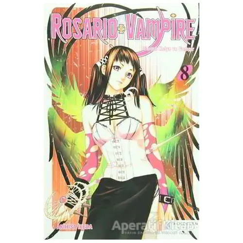 Rosario + Vampire - Tılsımlı Kolye ve Vampir 8 - Akihisa İkeda - Akıl Çelen Kitaplar