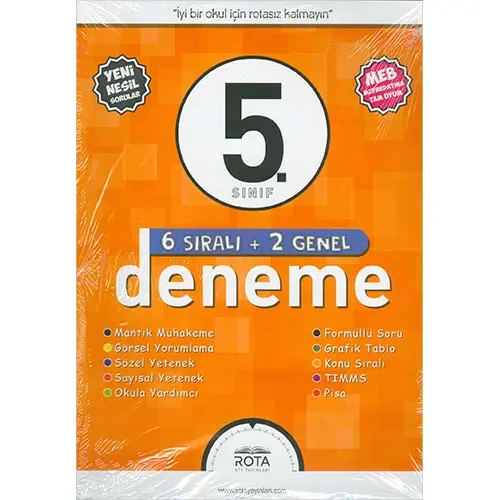 Rota 5.Sınıf 6 Sıralı 2 Genel Deneme