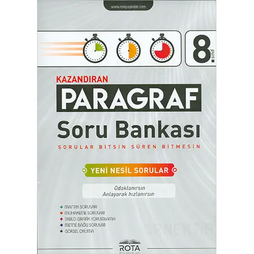 Rota 8.Sınıf Paragraf Soru Bankası