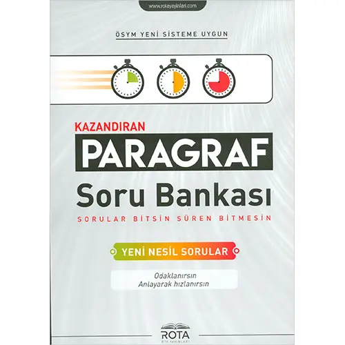 Rota Kazandıran Paragraf Soru Bankası