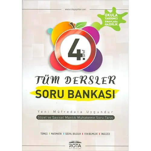 RTY Rota 4.Sınıf Tüm Dersler Soru Bankası