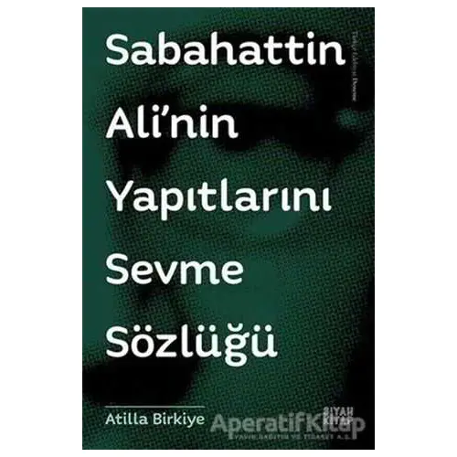 Sabahattin Alinin Yapıtlarını Sevme Sözlüğü - Atilla Birkiye - Siyah Kitap