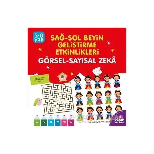 Sağ-Sol Beyin Geliştirme Etkinlikleri Görsel - Sayısal Zeka - Kolektif - Halk Kitabevi