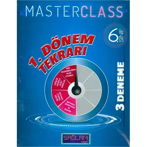 Sağlam Test 6.Sınıf Master Class 1.Dönem Tekrarı 3 Deneme