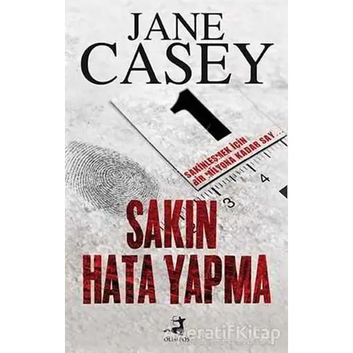 Sakın Hata Yapma - Jane Casey - Olimpos Yayınları