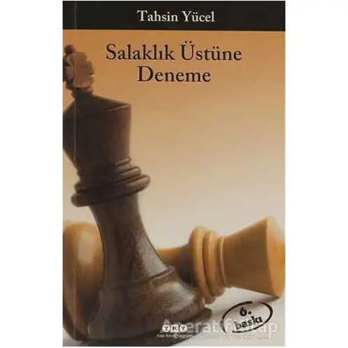 Salaklık Üstüne Deneme - Tahsin Yücel - Yapı Kredi Yayınları