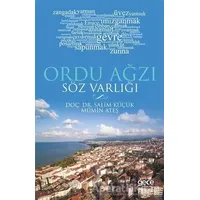 Ordu Ağzı Söz Varlığı - Mümin Ateş - Gece Kitaplığı