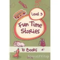 Living Level 3 Fun Time Stories 10 Kitap Set