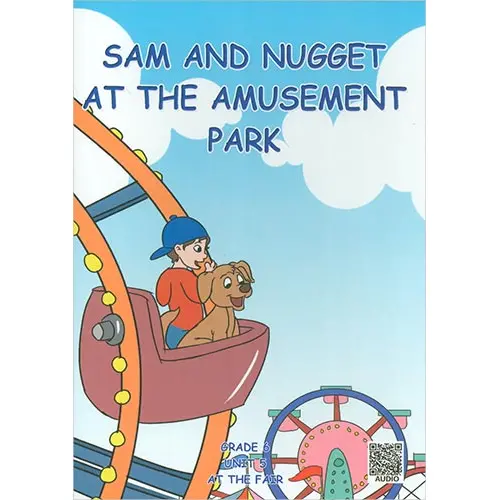 Sam And Nugget At The Amusement Park (Grade 6 İngilizce Hikaye) Living Publications