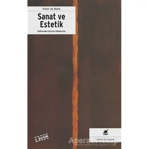 Sanat ve Estetik - Peter De Bolla - Ayrıntı Yayınları