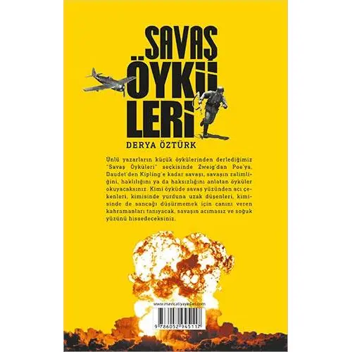 Savaş Öyküleri - Derya Öztürk - Maviçatı Yayınları