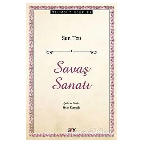 Savaş Sanatı - Sun Tzu - Say Yayınları