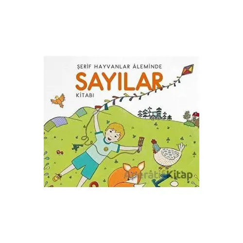 Sayılar Kitabı - Şerif Hayvanlar Aleminde - Kolektif - Uçan Kitap