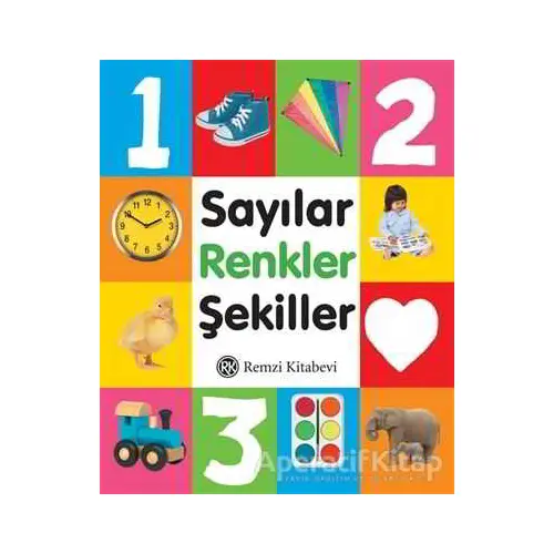 Sayılar Renkler Şekiller - Kolektif - Remzi Kitabevi