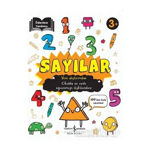 Sayılar - Yeni Alıştırmalar 3+ - Carrie Lewis - İş Bankası Kültür Yayınları