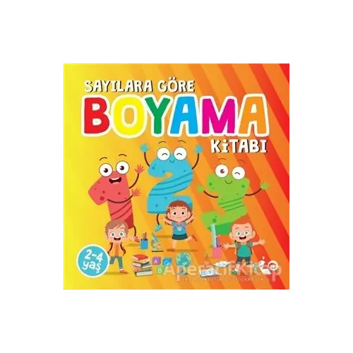 Sayılara Göre Boyama Kitabı - Sunguralp Şolpan - Çikolata Yayınevi