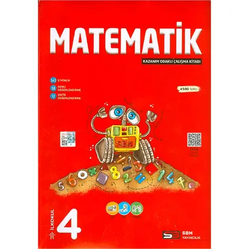 SBM 4.Sınıf Matematik Kazanım Odaklı Çalışma Kitabı