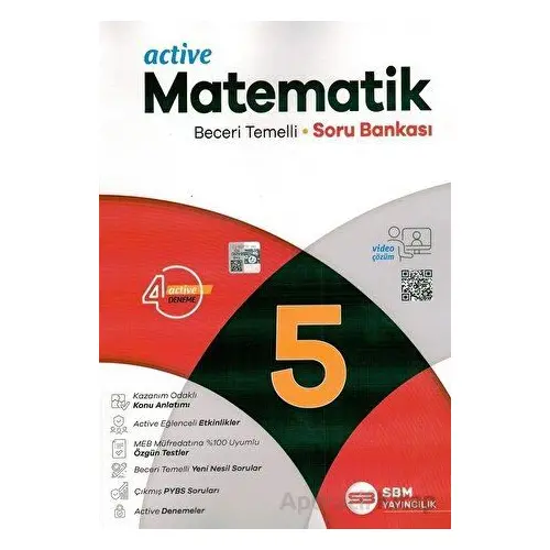 SBM 5.Sınıf Matematik Active Soru Bankası