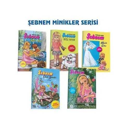 Şebnem İle Minikler Serisi 5 Kitap Set Tandem Yayınları