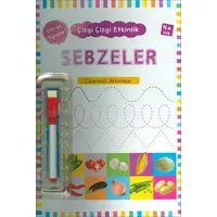 Sebzeler 4 Yaş ve Üstü - Çizgi Çizgi Etkinlik - Kolektif - Kukla Yayınları