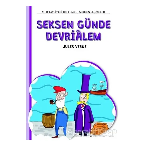 Seksen Günde Devrialem - Jules Verne - Martı Çocuk Yayınları