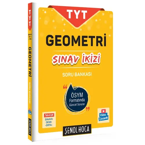 Şenol Hoca TYT Geometri Sınav İkizi Soru Bankası