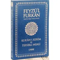 Feyzül Furkan Kuran-ı Kerim ve Tefsirli Meali - Büyük Boy - İnce Cilt (Lacivert)