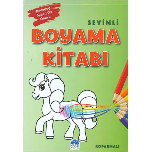 Sevimli Boyama Kitabı (Kopartmalı) Martı Çocuk